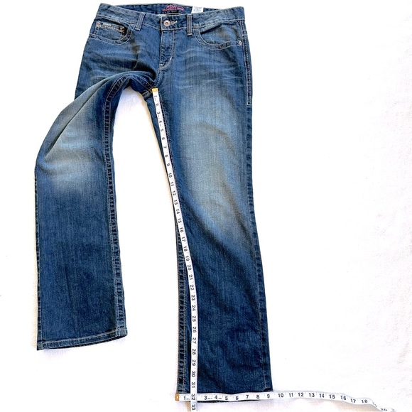 CINCH ADA RELAXED FIT MED STONEWASH RELAXED BOOTCUT JEANS. Sz 11/31 - Picture 11 of 13